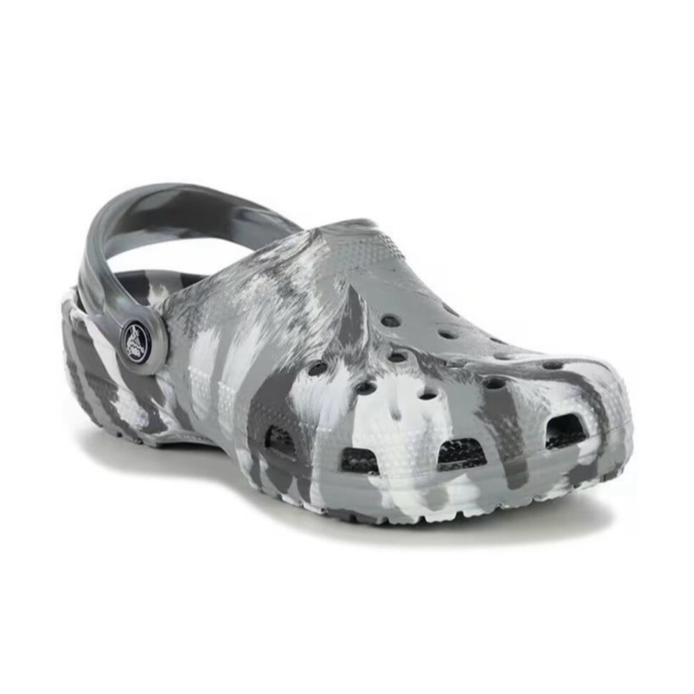 CROCS Men's Multi Gray Slip-On Loafers